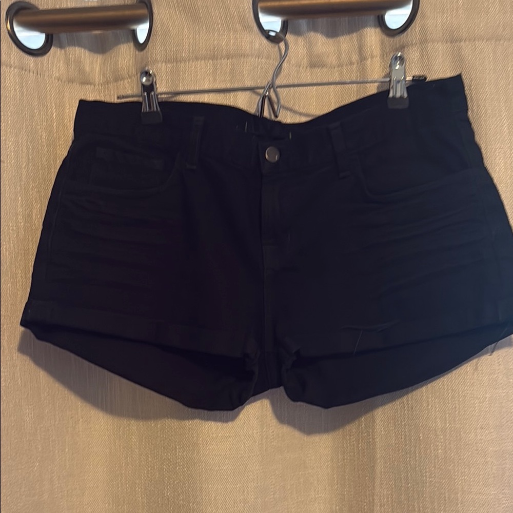 J Brand Black Jean Shorts Classic Style